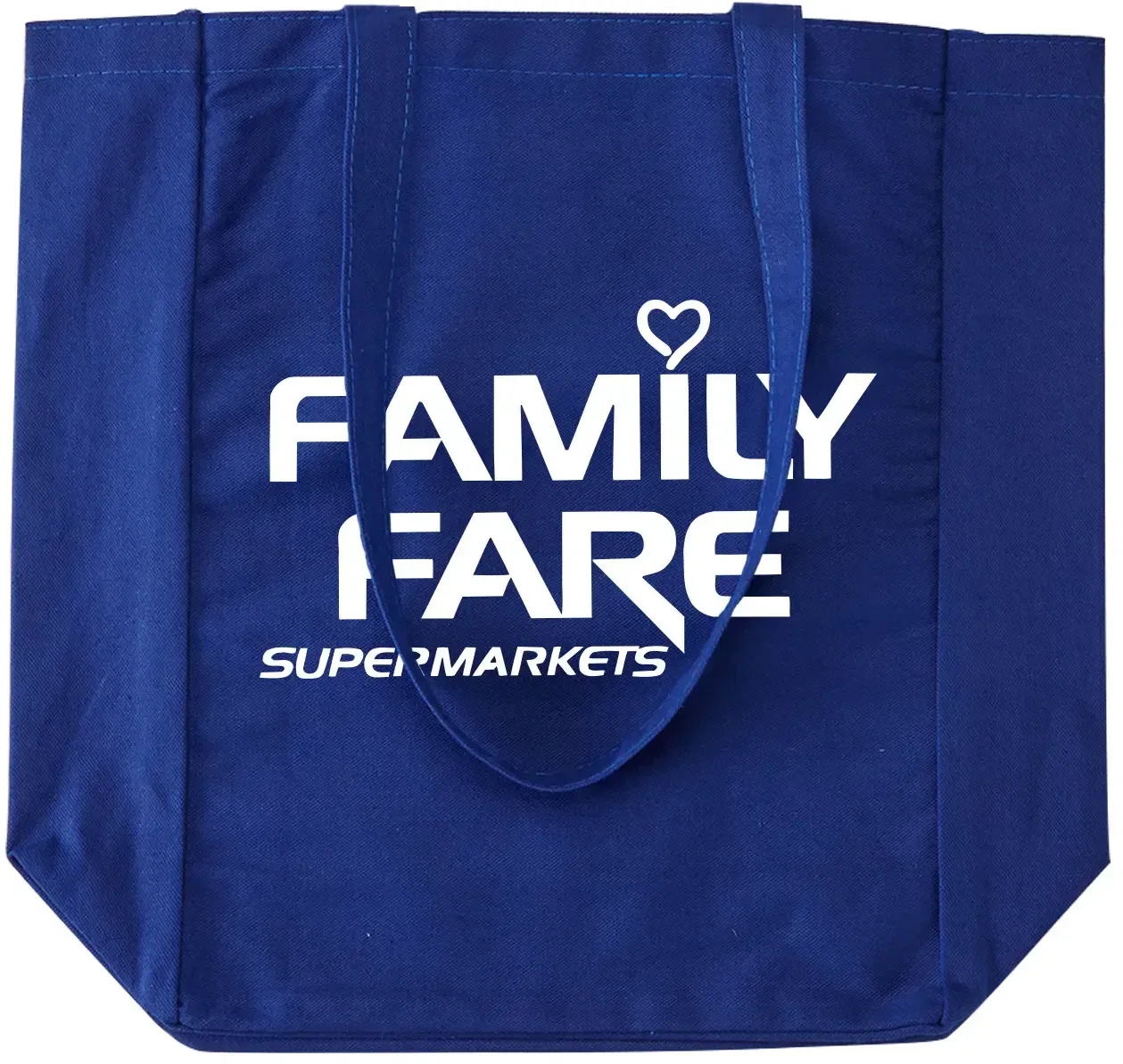 Personalized Cotton Canvas Tote Bag - 10 oz. — view 2