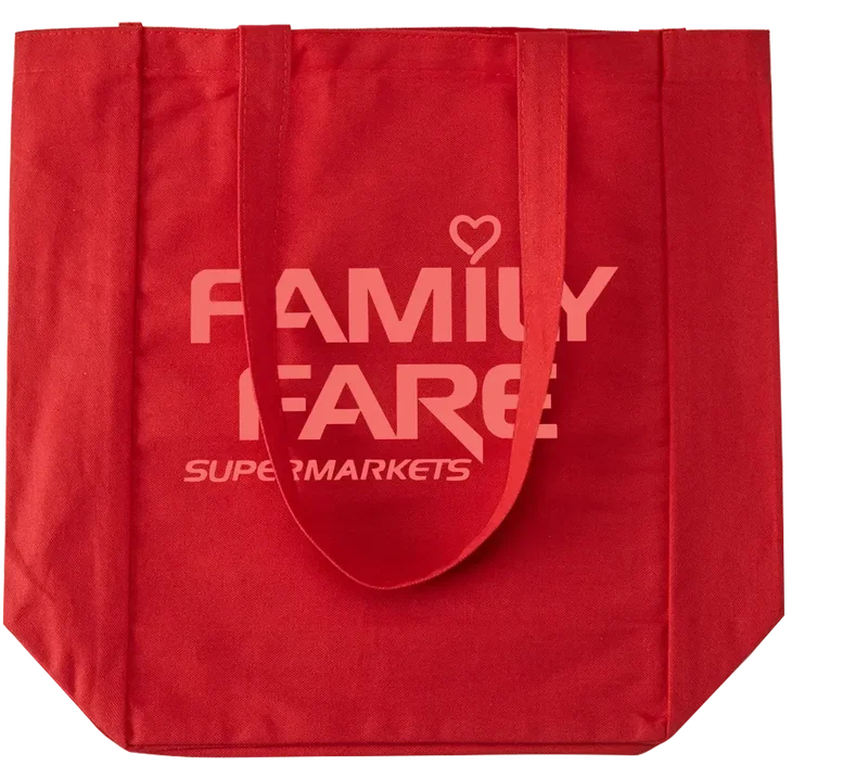 Personalized Cotton Canvas Tote Bag - 10 oz. — view 3