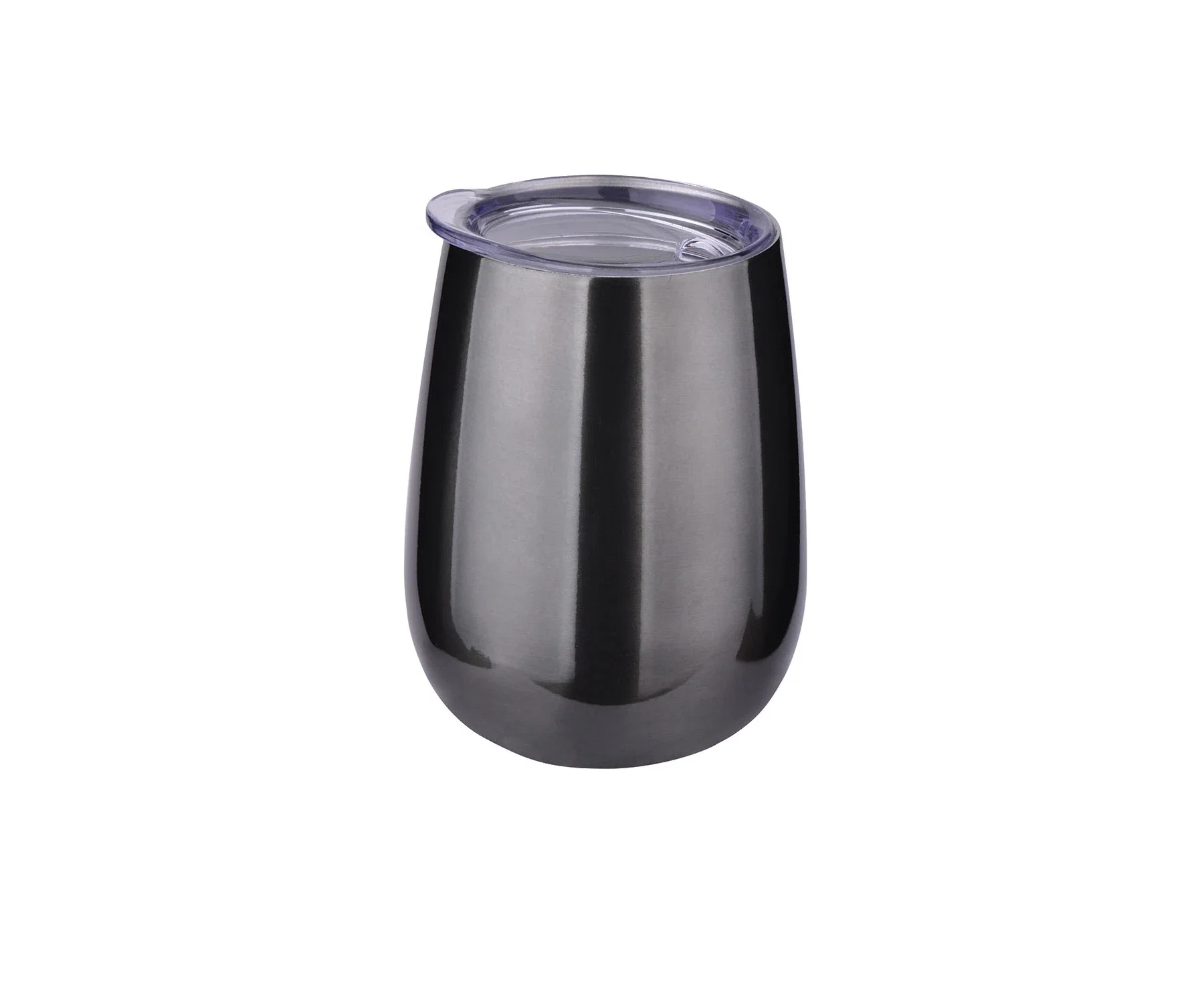 10 oz. Double-Wall Stainless Cup. Insulated 10 oz double-wall stainless steel cup for corporate event gifting, view 3