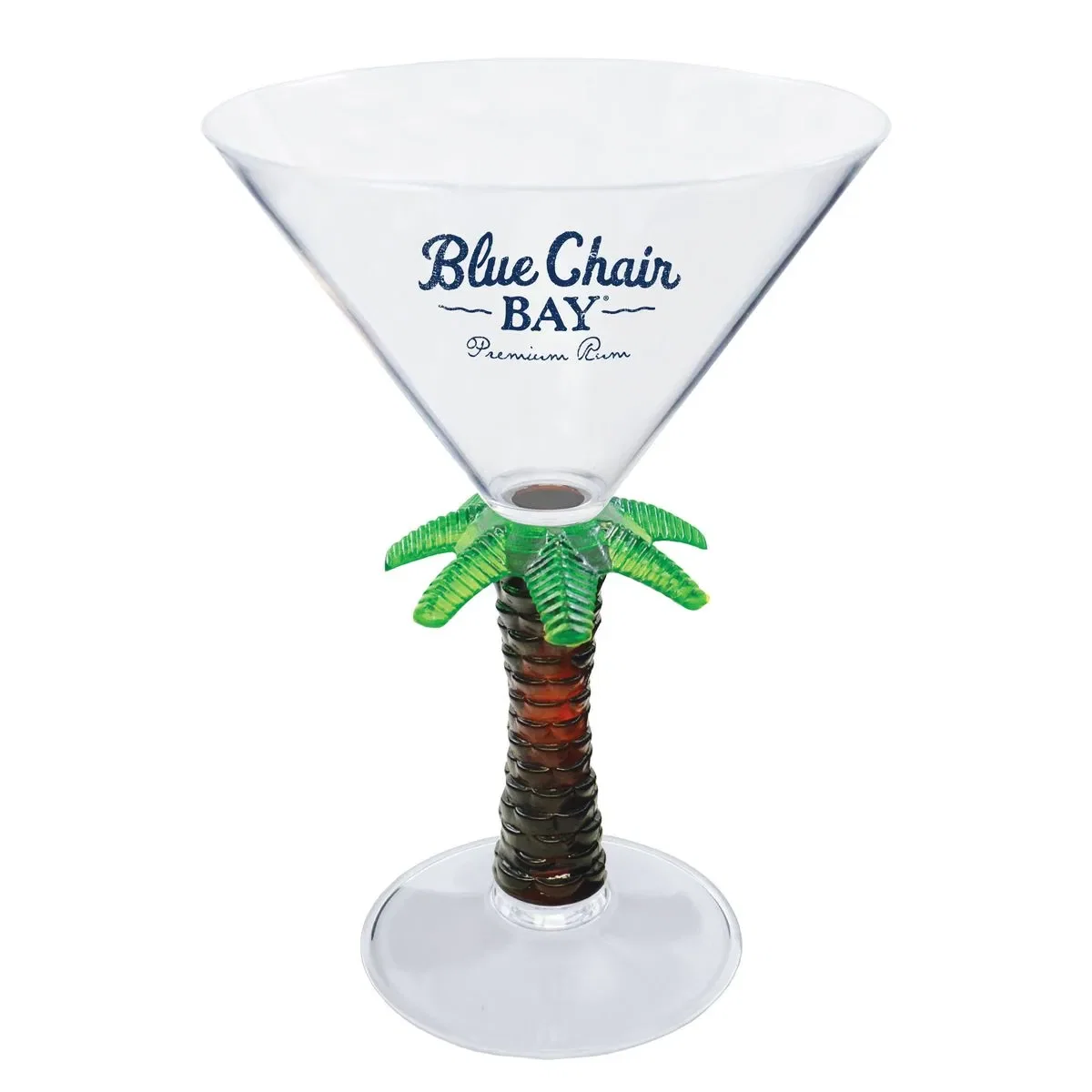 10 oz. Novelty Stem Plastic Martini Glass — view 3