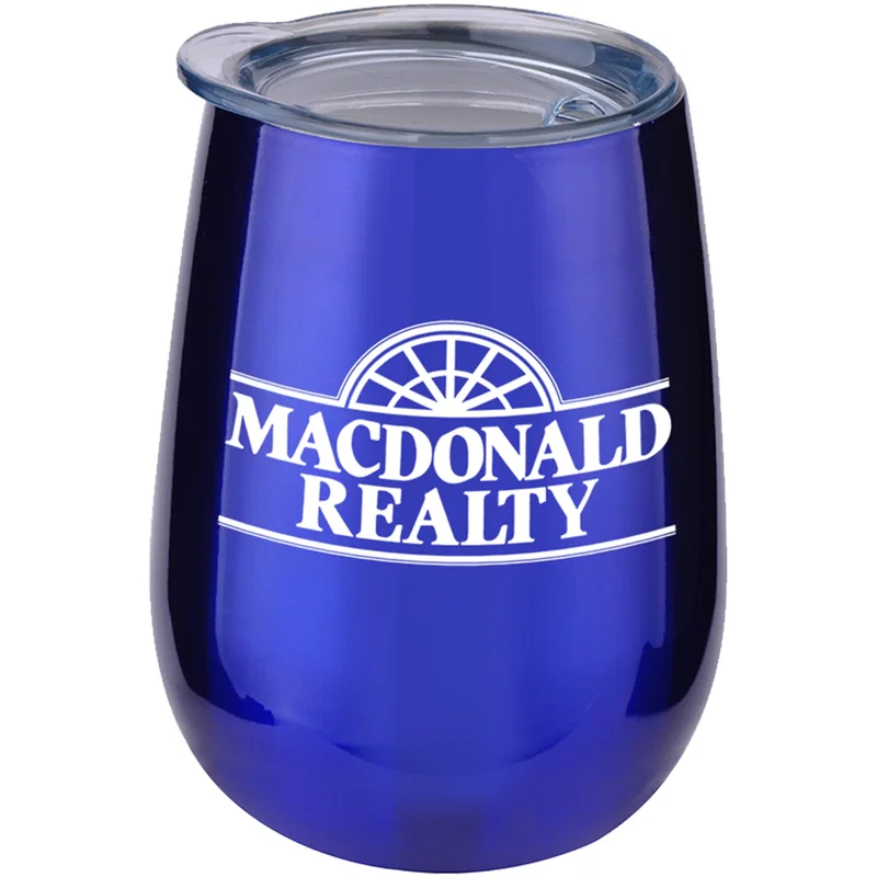 10 oz. Stainless Stemless Wine Tumbler — view 4