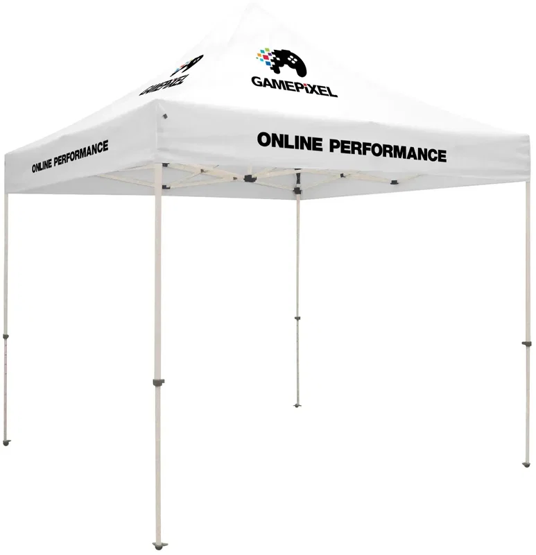 10' Standard Tent Kit (Full-Color Imprint, 4 Locations) — view 15
