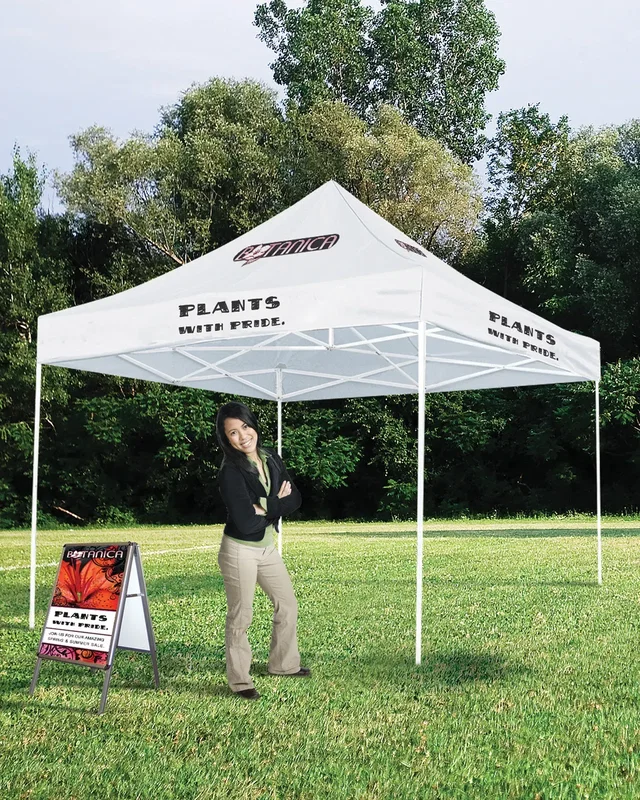 10' Standard Tent Kit (Full-Color Imprint, 4 Locations) — view 3