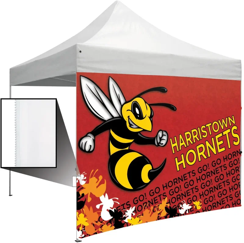10' Tent Full Wall (Dye Sublimated, Single-Sided) — view 4