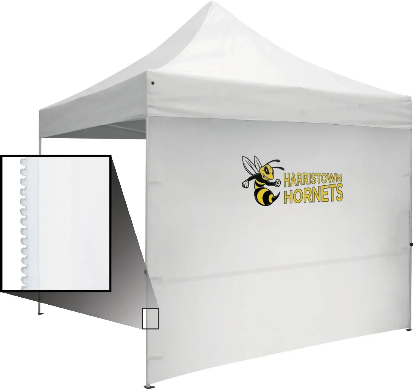 10' Tent Full Wall (Full-Color Imprint) — view 5