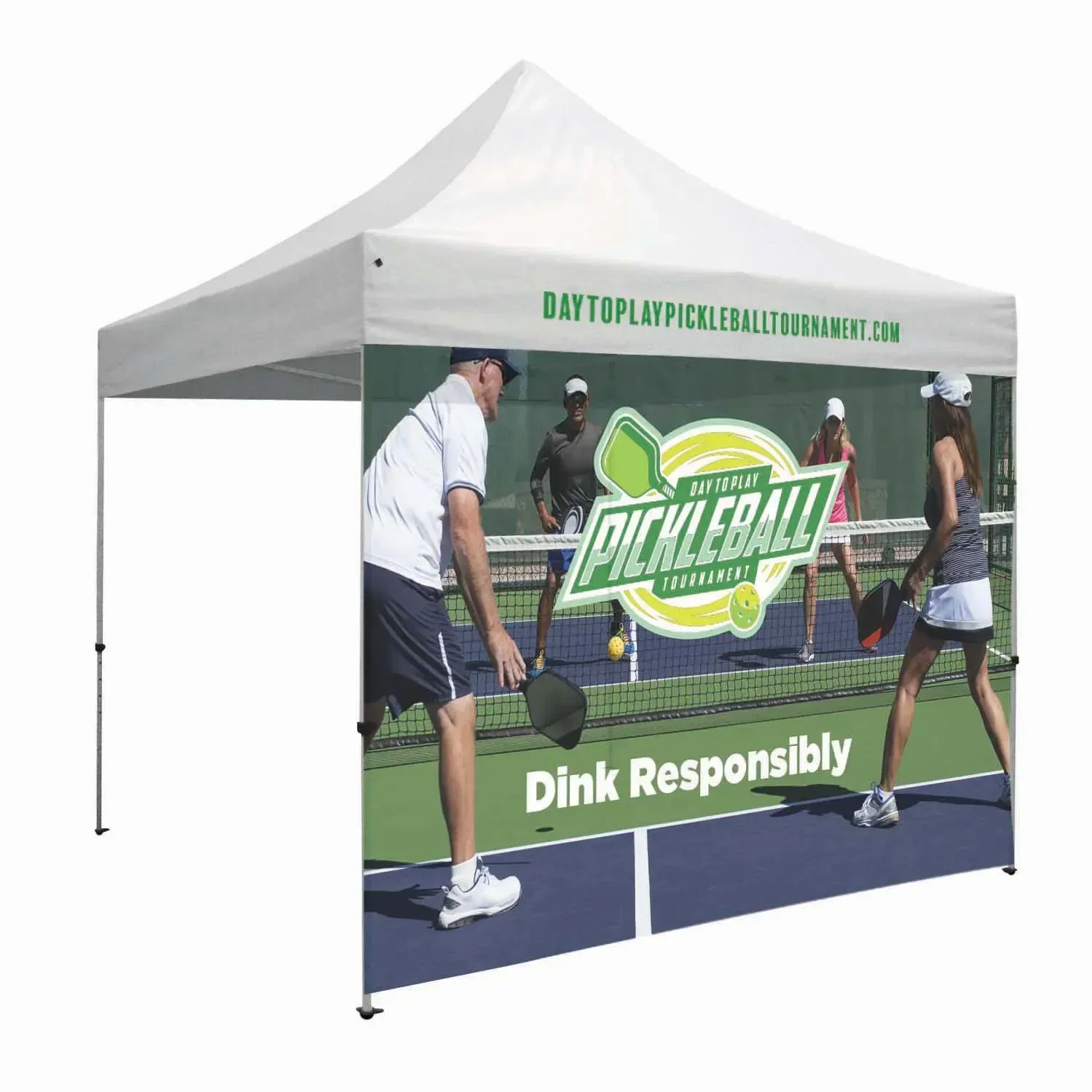 10' Tent Full Wall (UV-Printed Mesh) — view 2