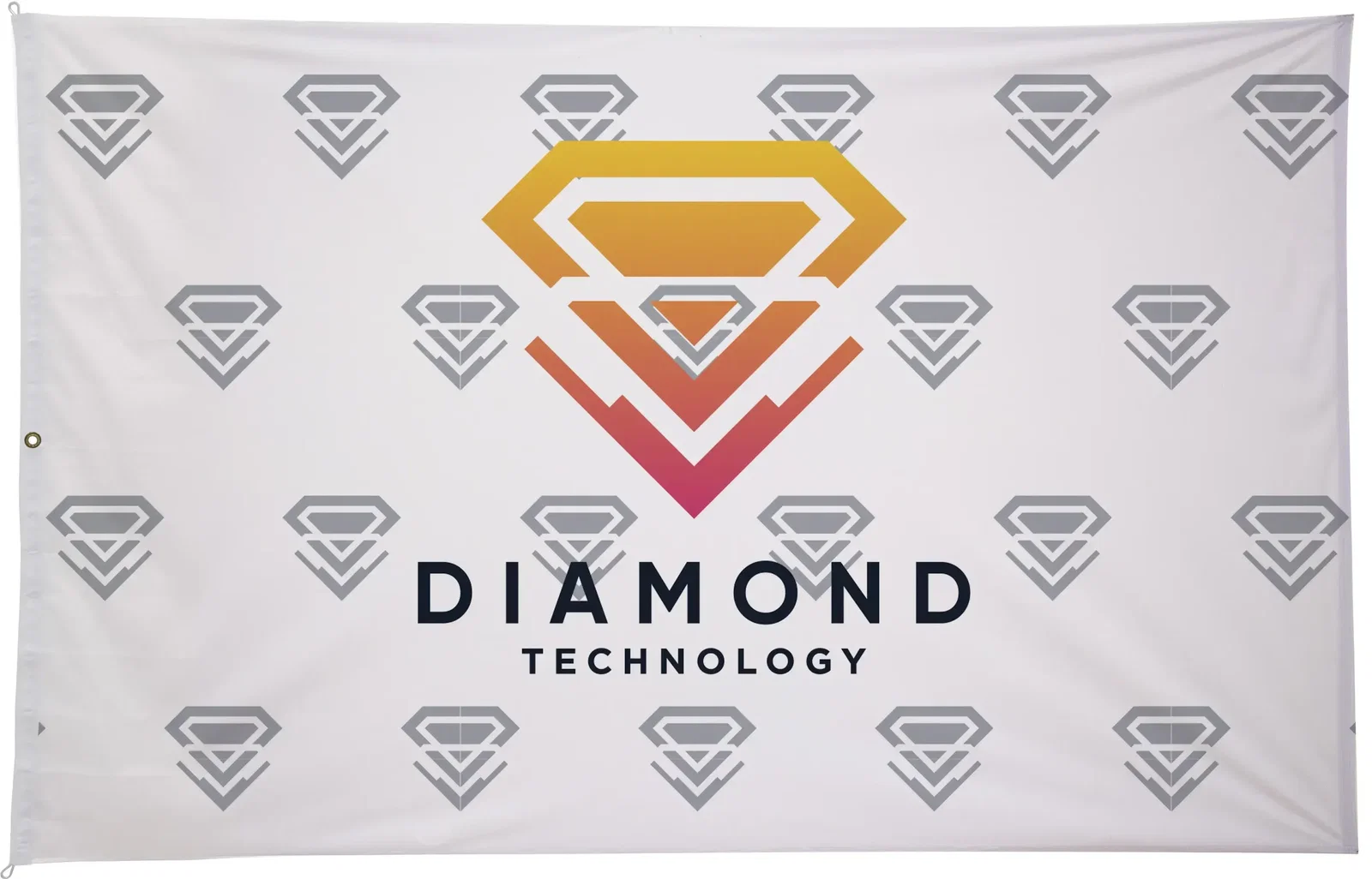 10' x 15' Polyester Flag Single-Sided — view 2