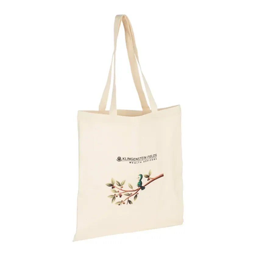 100% 4oz Cotton Canvas Convention Tote — view 3