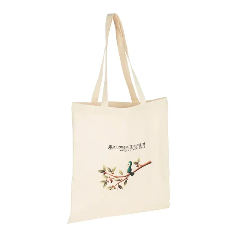 100% 4oz Cotton Canvas Convention Tote — view 3