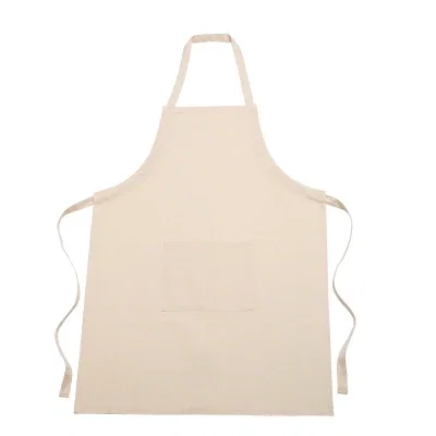 Navy apron displayed at full width