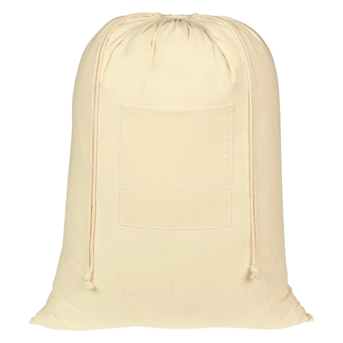 Angled shot of the laundry bag with nothing else nearby
