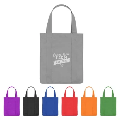Roomy thirteen by fifteen inch bag with a deep gusset