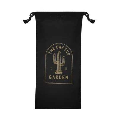- 100% Polyester Pouch With Drawstring