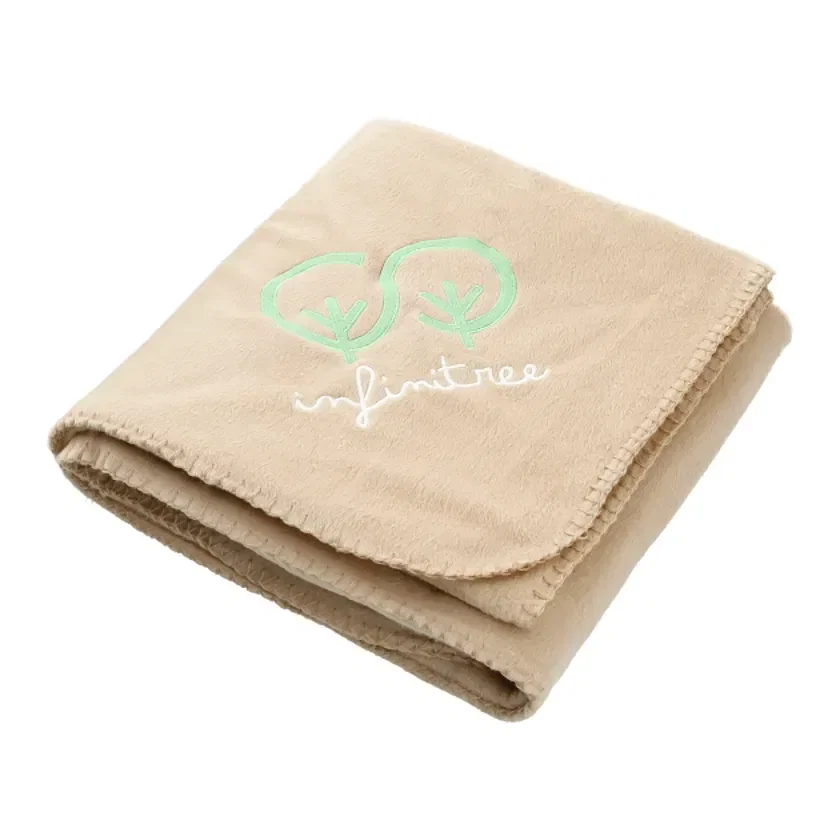 Custom Recycled PET Fleece Blanket with Pouch — view 6