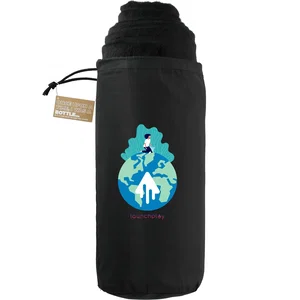 Recycled PET Fleece Blanket with Pouch