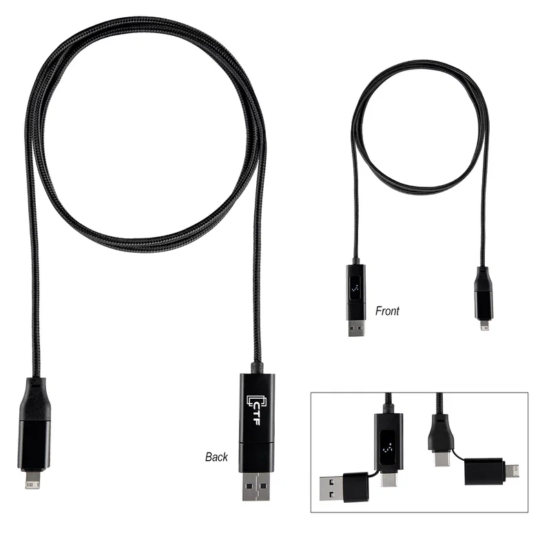100W Dual Input Fast Charging Cable — view 2
