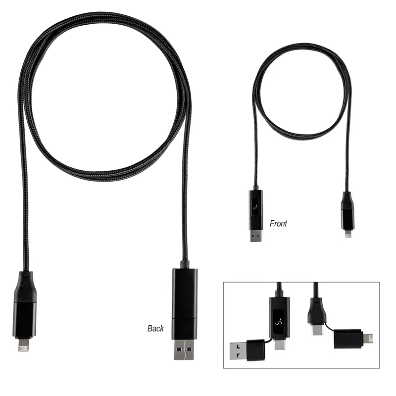 100W Dual Input Fast Charging Cable — view 3