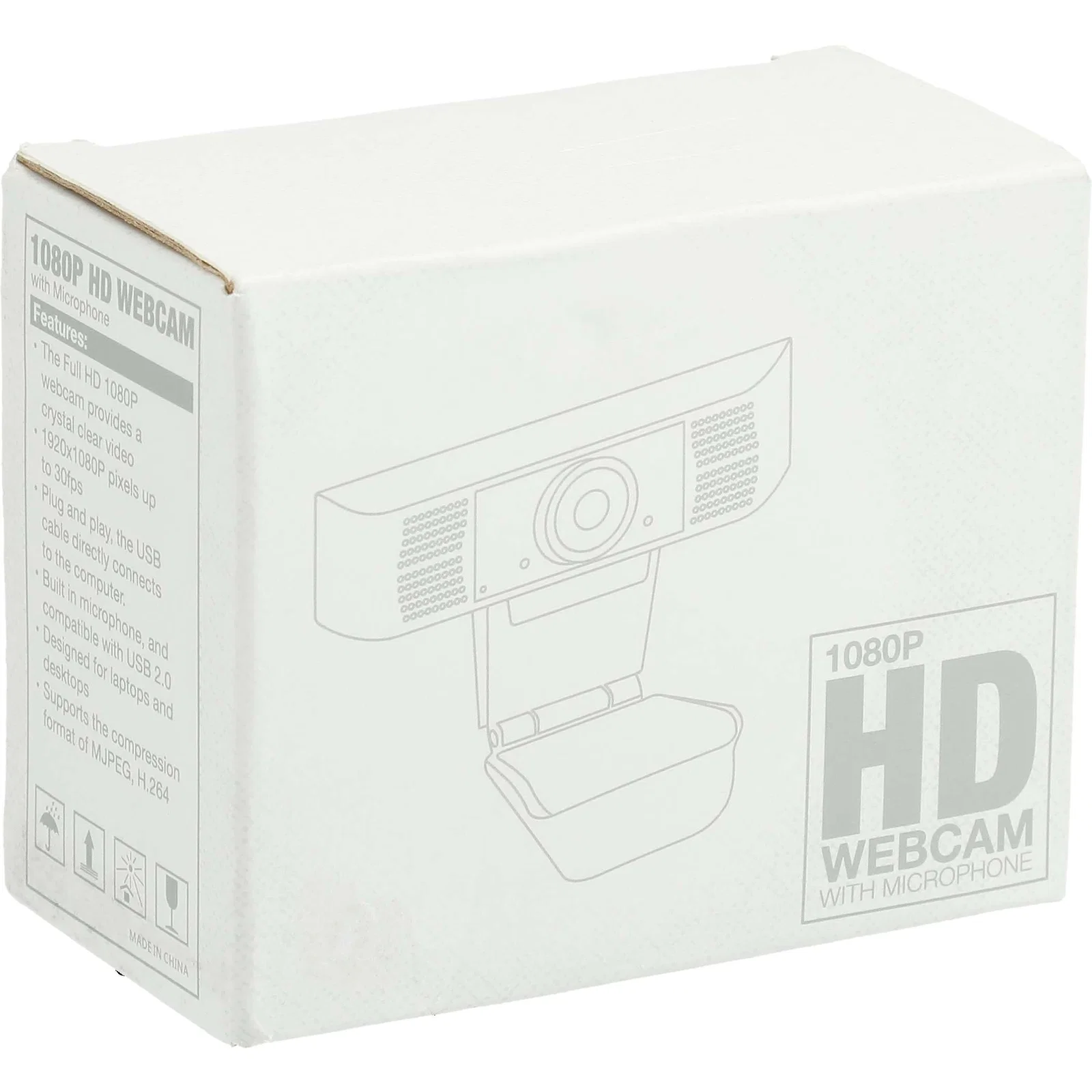 Custom HD Webcam with Noise-Cancelling Microphone - 1080P — view 9