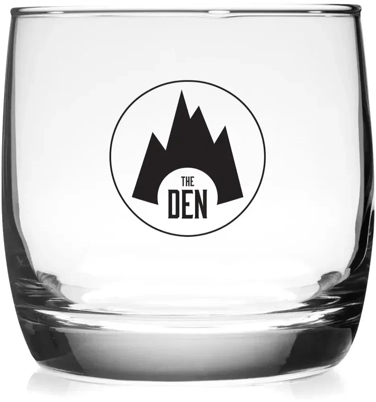 Custom ARC Finish Whiskey Glass - 10oz (2 Color Imprint) — view 2