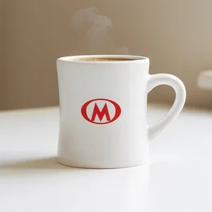 10oz Ceramic Mug in Five Colors