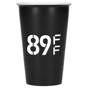 10 oz Double-Wall Ceramic Tumbler with Comfort-Sip Rim