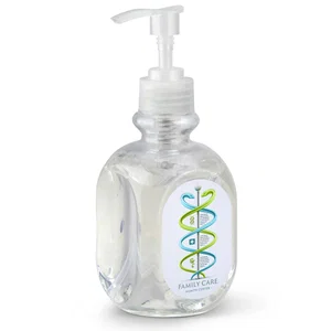 10 oz Hand Sanitizer Gel with Pump Dispenser, 63% Alcohol