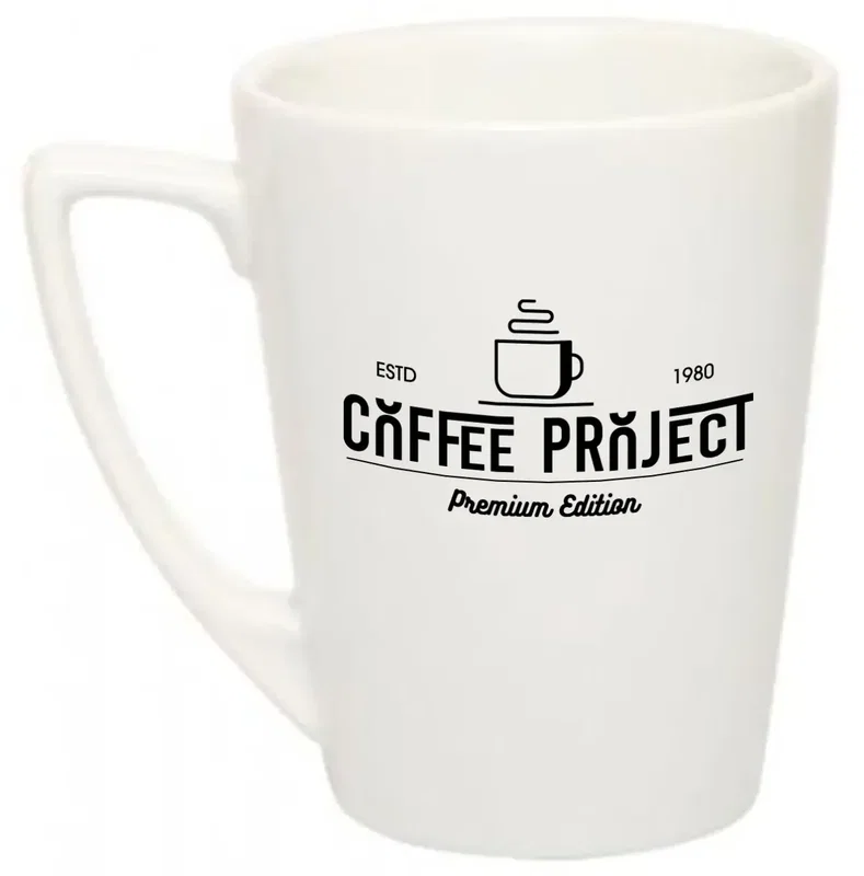 Personalized Latte Beans Mug - 10oz — view 2