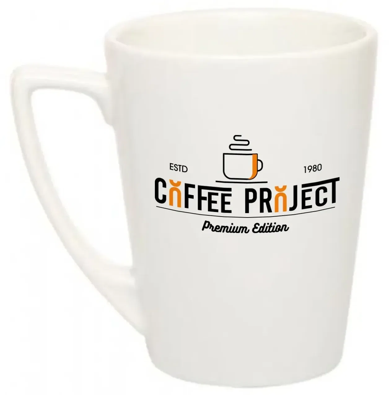 Custom Latte Beans Mug (10oz) - 2 Color — view 2