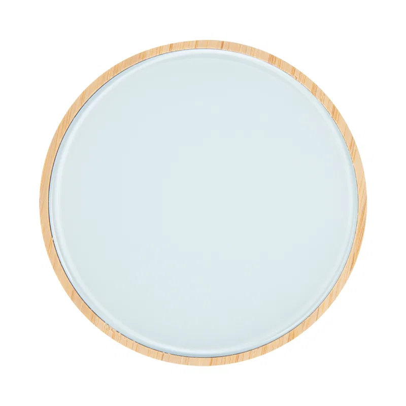 10W Glass & Bamboo Wireless Charger — view 2