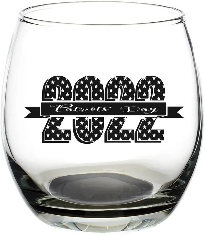 Mikonos Custom Stemless Wine Glass — view 4
