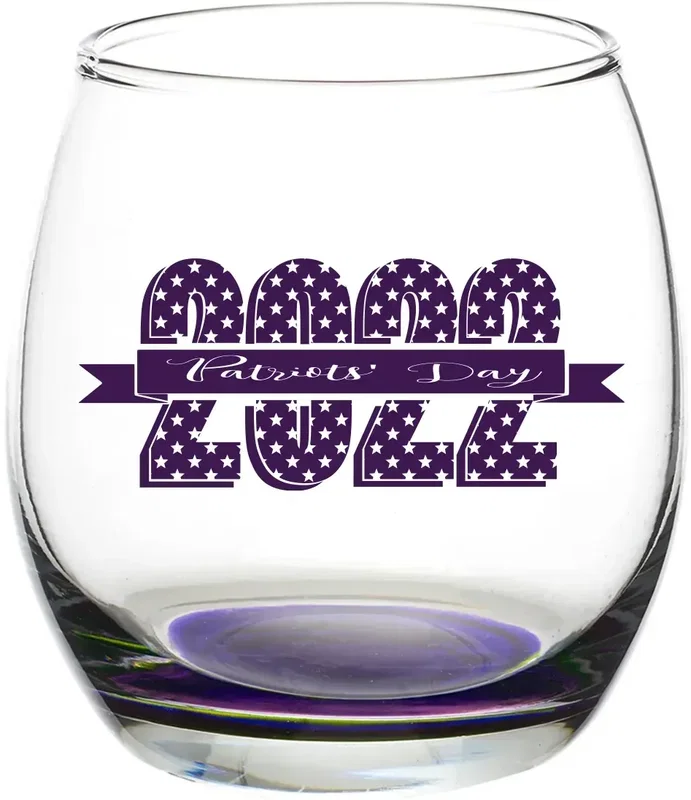Mikonos Custom Stemless Wine Glass — view 5
