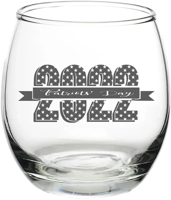 Mikonos Custom Stemless Wine Glass — view 7