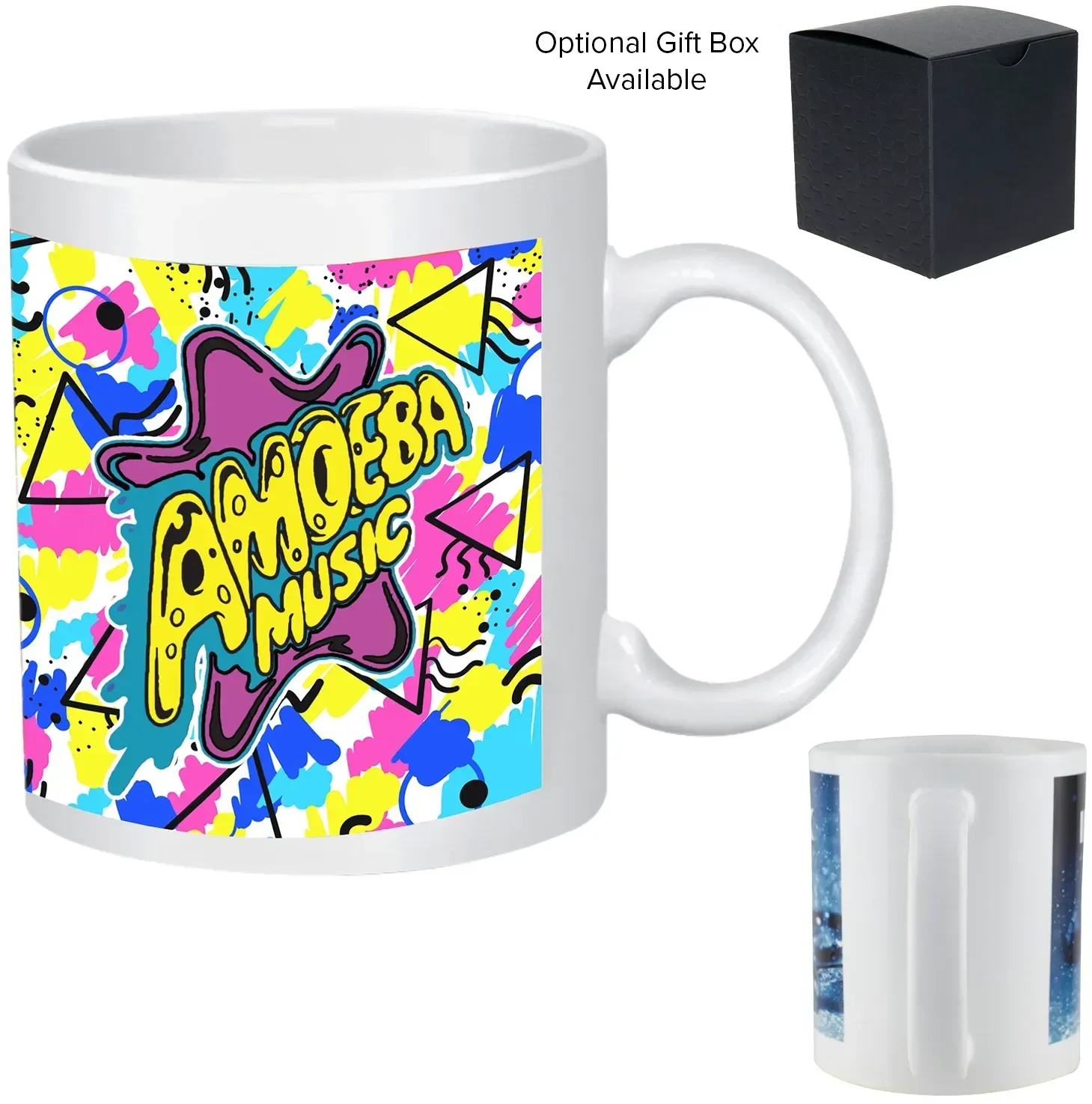 Personalized Stoneware Mug - 11oz — view 2