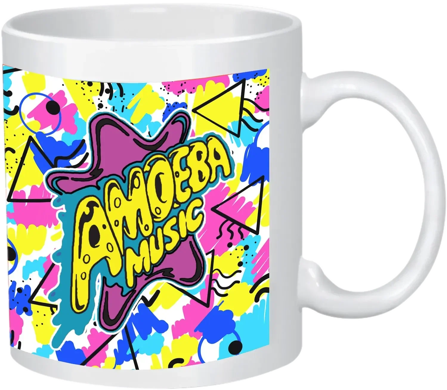 Personalized Stoneware Mug - 11oz — view 3