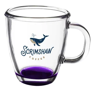 11 oz. London Glass Coffee Mug with Rounded Rim
