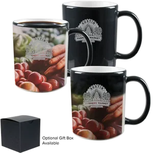 Mystique® Color-Changing Stoneware Mug (11 oz)