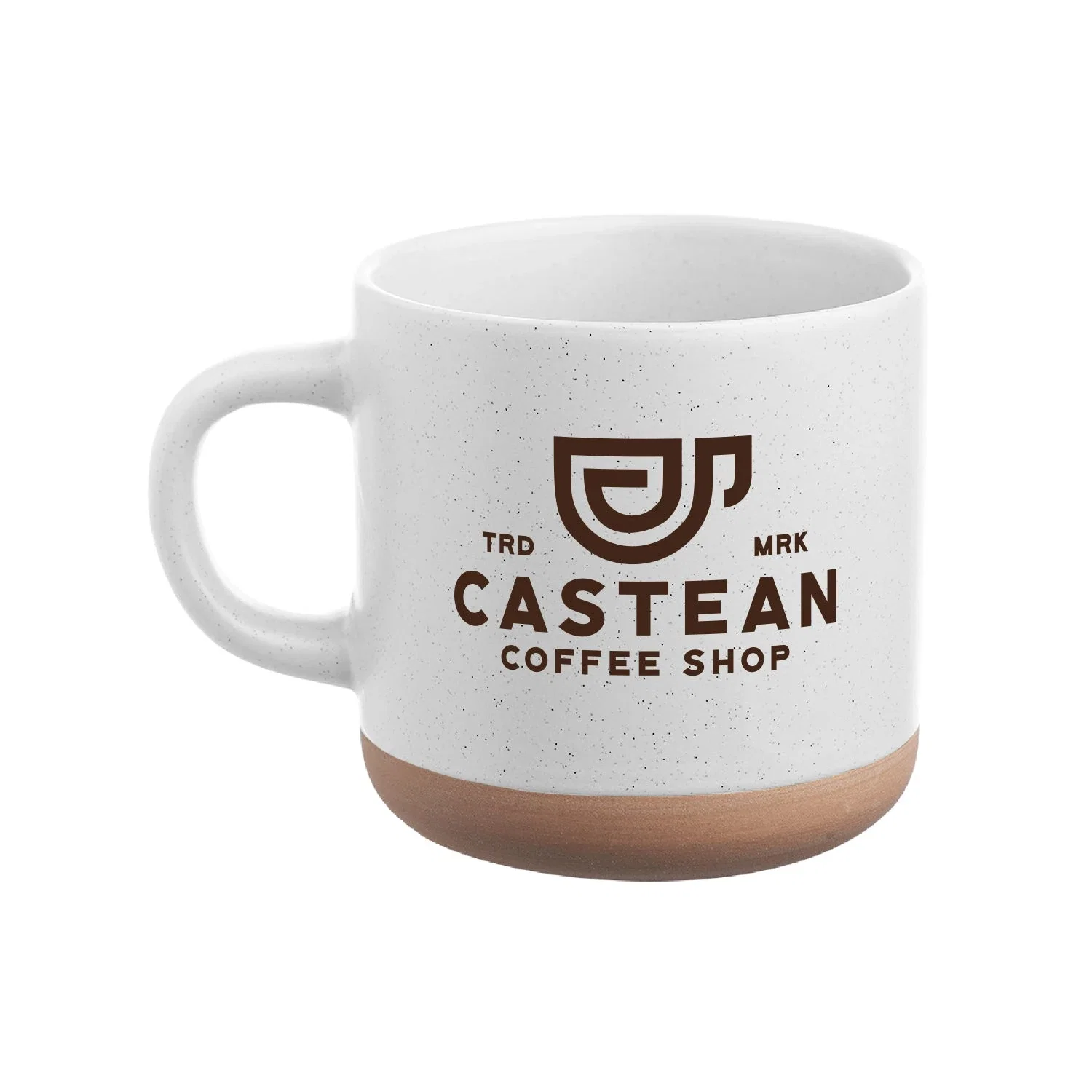 11 oz. Petite Speckled Clay Ceramic Mug — view 4