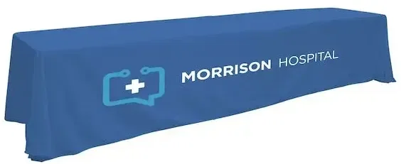 12' Economy Table Throw (Full-Color Front Only)