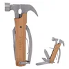 12-IN-1 MULTI-FUNCTIONAL WOOD HAMMER in Wood