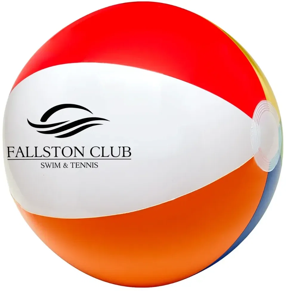 Promotional Six Color Beach Ball - 12" — view 2