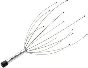 12-Leg Stainless Scalp Massager