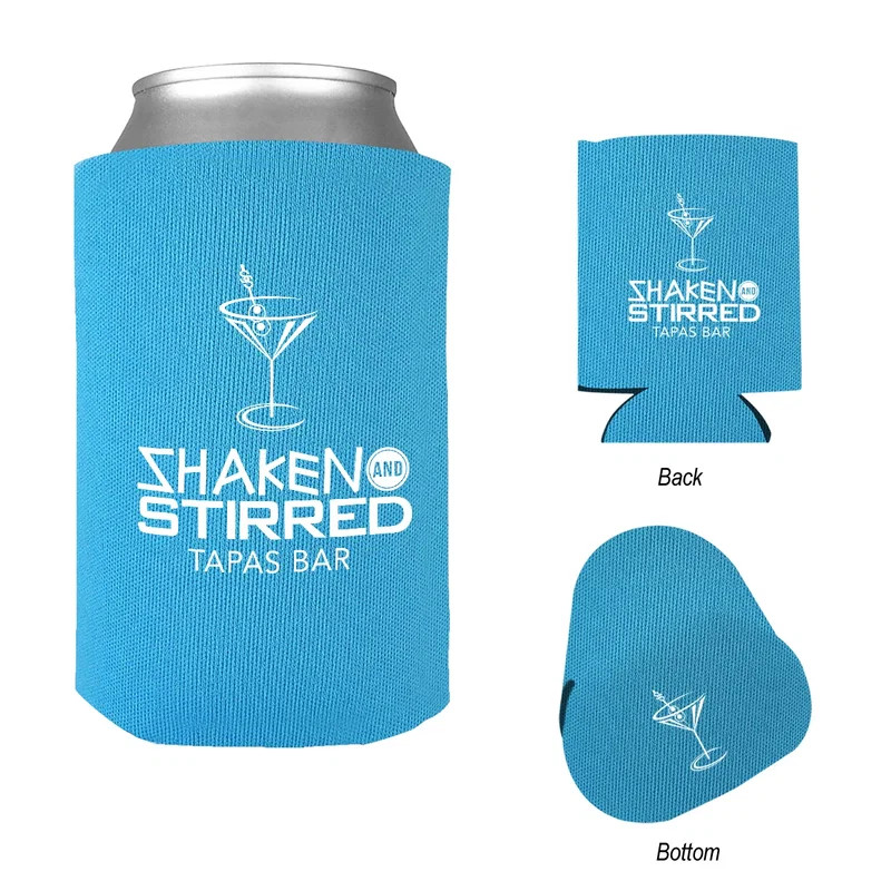 Beverage can partly inserted into the cooler