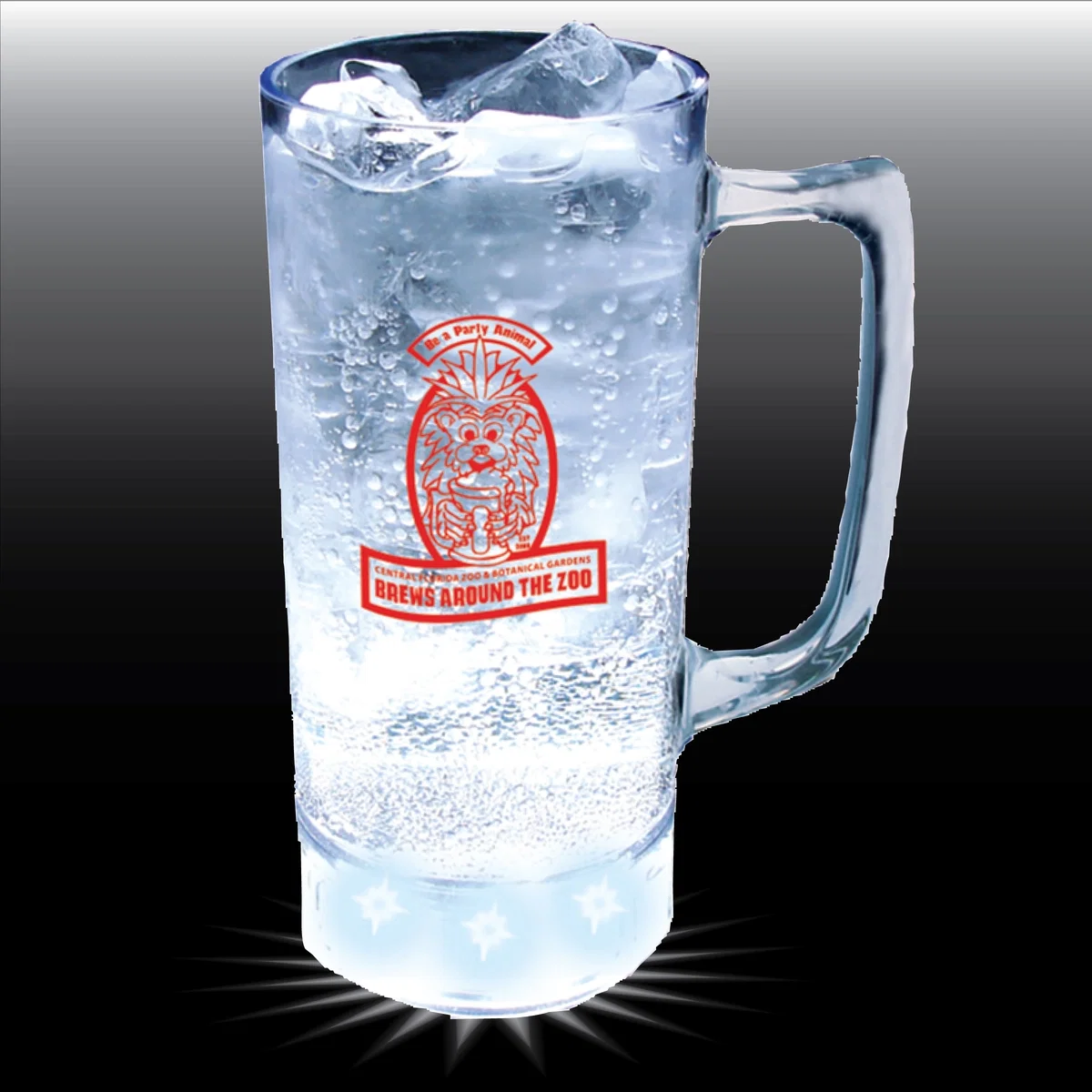 Imprinted Beer Mug - 12 Oz. — view 2