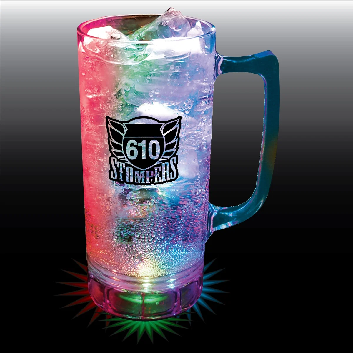 Imprinted Beer Mug - 12 Oz. — view 3
