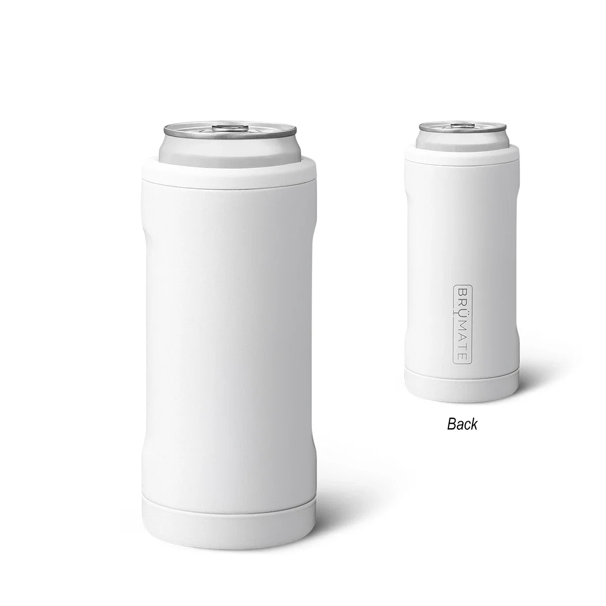 Lid detail pictured apart from the body of the can cooler.