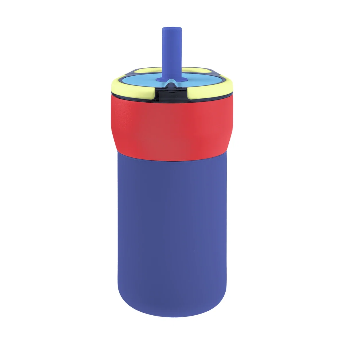 Insulated twelve ounce bottle measuring seven and a quarter inches