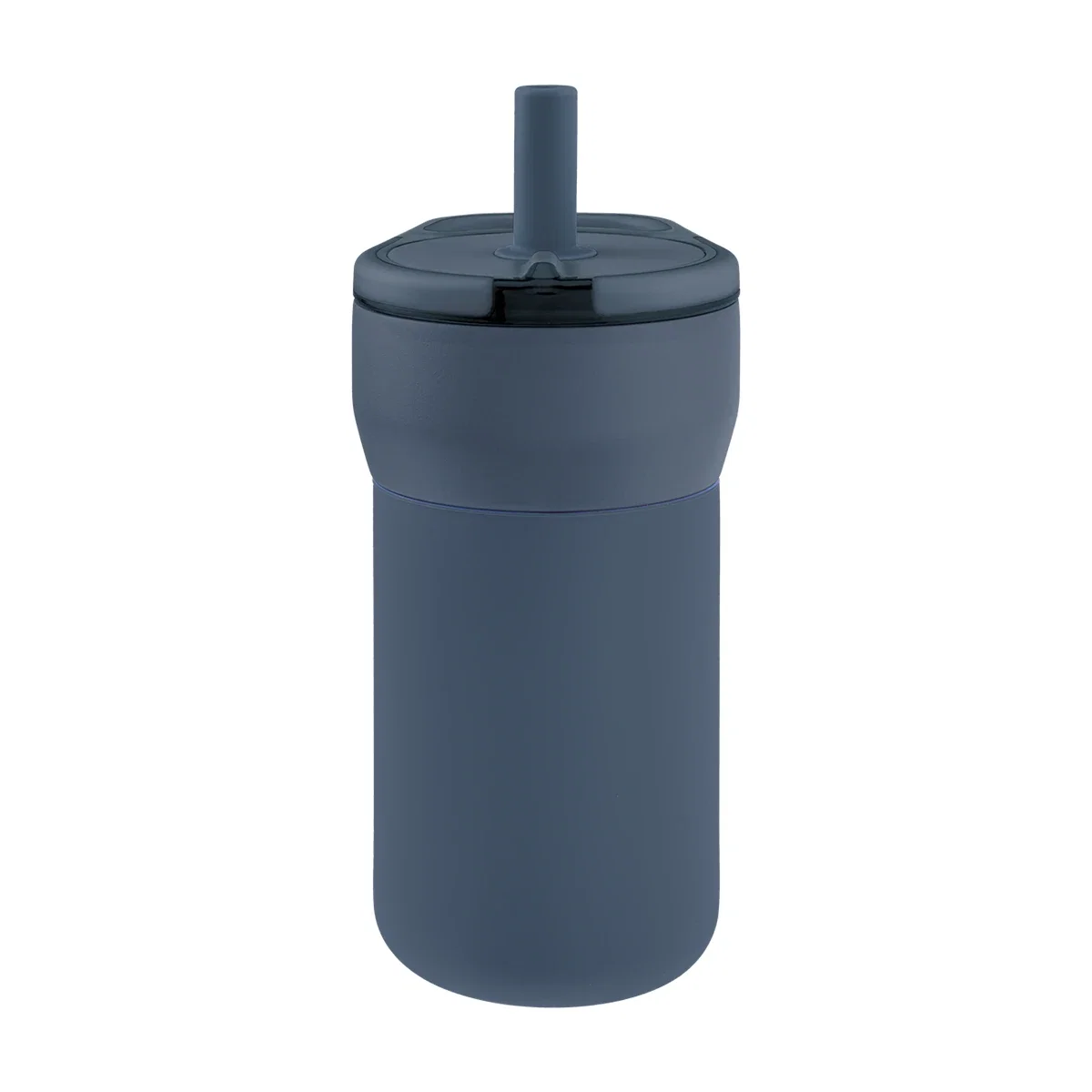 Slim drink bottle with a screw on lid