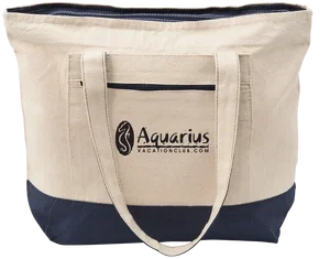 Custom Canvas Boat Tote Bag