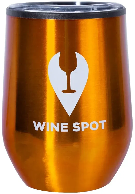Customized Divvy Stainless Steel Stemless Wine Glass - 12 oz. (1 Color) — view 10