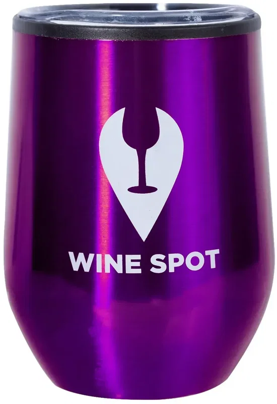 Customized Divvy Stainless Steel Stemless Wine Glass - 12 oz. (1 Color) — view 4
